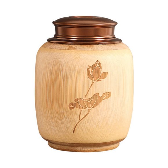 Bamboo Wooden Tea Jars - Picture 2 of 10
